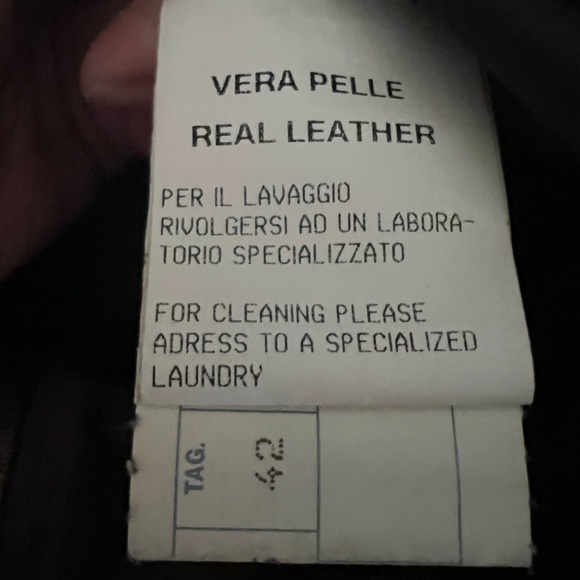 Dolce and Gabbana Metallic Leather Pants - Picture 5 of 8